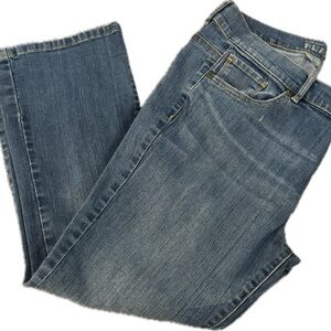 New York & Company Blue Capris Chic Style Size 12